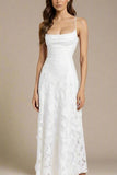 Ivy Bodycon Maxi Dress White Pearl