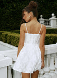 All Access Structured Playsuit White
