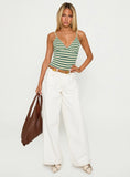 Like A Daydream Bodysuit Green Cream