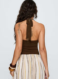 Silverwing Cut Out Bodysuit Chocolate