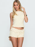 Manolo Set Cream Polka