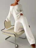 Shinead Cuffed Pants White