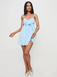 Granno Mini Dress Light Blue Tall