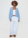 Leskie Cardigan Pale Blue