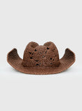 Anistyn Woven Cowboy Hat Tan