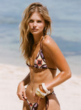 Sunburner Hardware Triangle Bikini Top Vintage Geo