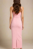 Blanche Bandage Maxi Dress Dusty Pink Sale