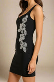 Livia Bodycon Mini Dress Classic Black