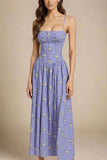 Tasmin Midi Dress Royal Blue