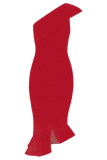 Avery Bandage Dress Red Wine