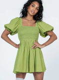 Dani Mini Dress Green