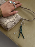 What A Star Keychain Silver