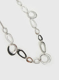 Wavelength Chain Belt Silver