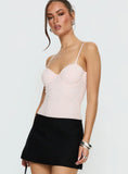 Laryna Lace Bodysuit Pink