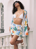 Caraliia Mini Skirt Blue Multi