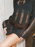 Elderwood Belt Brown