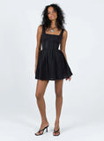 Lorinda Mini Dress Black
