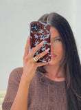 Entrancing iPhone Case Blue Red