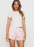 Sincar Boxer Shorts Pink White Stripe