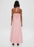 Lucky For You Halter Maxi Dress Multi