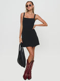 De Santis Mini Dress Black