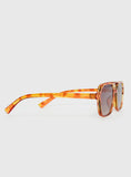 Roc Eyewear Unity Aviator Sunglasses Honey Tort