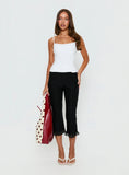 Darsie Frill Capri Black Polka Dot