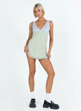 Nellie Mini Dress Two Tone Multi