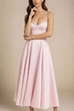 Mavis Midi Dress Dusty Pink