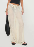 Darcie Knit Pants Beige