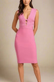 Bay Bandage Dress Ballet Pink