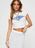 Sting Ray Tee White