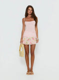 Saphine Mini Skirt Pink Multi