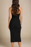 Lara Bandage Midi Dress Classic Black