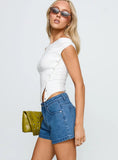 Saratoga Denim Shorts Mid Blue Wash