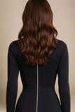 Dee Long Sleeve Bandage Dress Classic Black