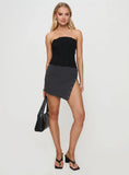 Karre Mini Skirt Slate Grey
