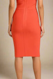 Bea Bandage Dress Lipstick Red