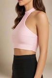 Elli Bandage Crop Top Dusty Pink