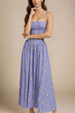 Tasmin Midi Dress Royal Blue