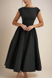 Stella Midi Dress Classic Black Sale