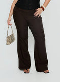 Kinkirk Flared Pants Chocolate Curve