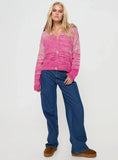 Emikio Cardigan Ombre Pink