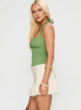 Vancesca Lace Mini Skirt Cream