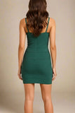 Jene Bandage Dress Emerald Green