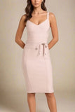 Bek Bandage Dress Cream