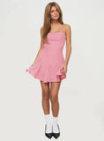 Delamere Mini Dress Pink
