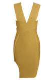 Pia Bandage Dress Olive Green
