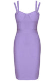 Kate Bandage Dress Violet Purple