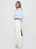 Ellanor Low Rise Straight Leg Jeans White